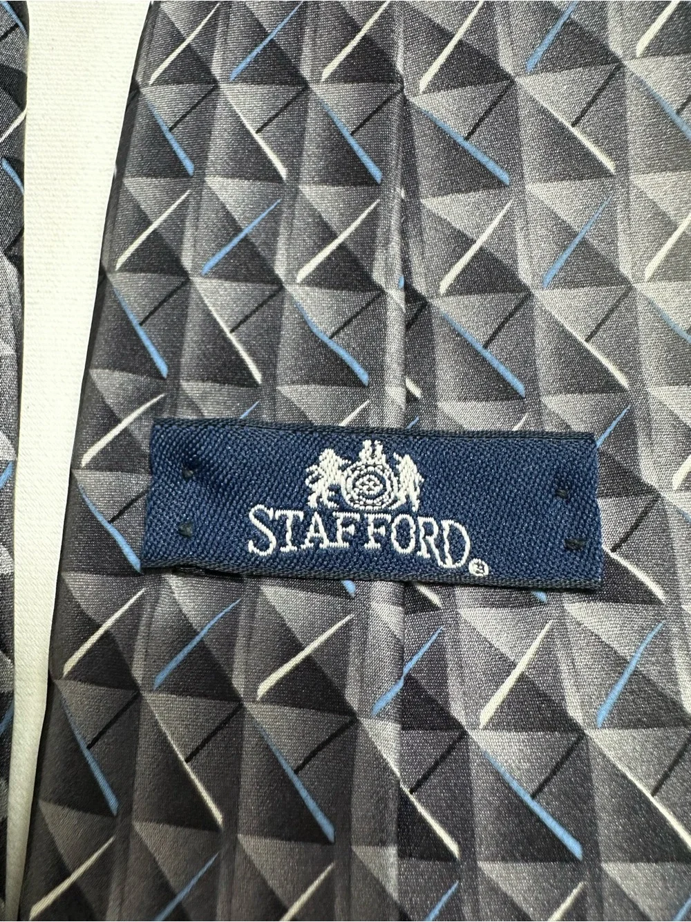 A53. Stafford Men's Tie Trio - 100%Silk
